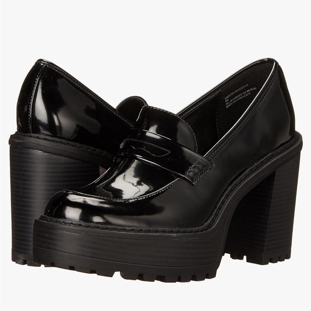 Madden Girl Kassidy Women’s Block Heel Penny Loafers. Brand new. Size 6.5.